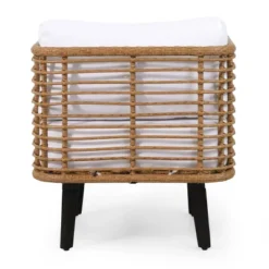 Nic Outdoor Wicker Club Chair With Cushion - Light Brown/White - Christopher Knight Home 14 Nic Outdoor Wicker Club Chair With Cushion - Light Brown/White - Christopher Knight Home -Outdoor Furniture Store GUEST 0057539e 3a87 4b92 b45a 5ae69e1a75f2