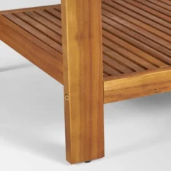 Grenada 9pc Acacia Wood Patio Sectional Sofa Set Teak/Beige - Christopher Knight Home -Outdoor Furniture Store GUEST 01280779 21a5 45c3 af4a ae20c6526559