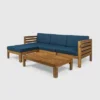 Cambridge 5pc Acacia Wood Sofa Set Teak/Dark Teal- Christopher Knight Home 1 Cambridge 5pc Acacia Wood Sofa Set Teak/Dark Teal- Christopher Knight Home -Outdoor Furniture Store GUEST 01a77c2f 0219 42af ae6e e3e06750d1b1