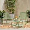 Bucknell 3pc Iron Modern Chat Set - Christopher Knight Home -Outdoor Furniture Store GUEST 01fd1b86 f903 48f1 a7b0 cdcedea86b4f