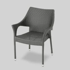 Nora 7pc Wicker And Acacia Wood Dining Set - Gray - Christopher Knight Home 9 Nora 7pc Wicker And Acacia Wood Dining Set - Gray - Christopher Knight Home -Outdoor Furniture Store GUEST 027e8ecb 36fe 4be6 883e d70f0f70676e 1