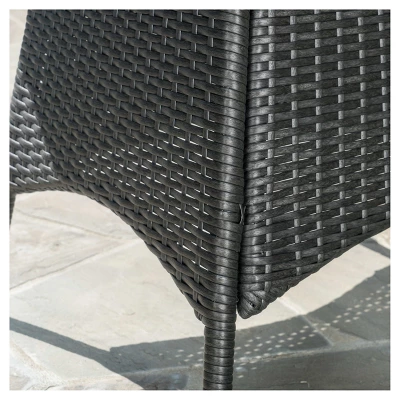 Theodore 5pc Wicker Patio Dining Set - Christopher Knight Home 4 Theodore 5pc Wicker Patio Dining Set - Christopher Knight Home - Image 2