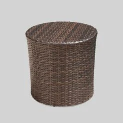 Littleton 3pc All-Weather Wicker Patio Stacking Chair Chat Set - Brown - Christopher Knight Home -Outdoor Furniture Store GUEST 06dbc981 55ee 4c28 9fc2 d7dc69333639
