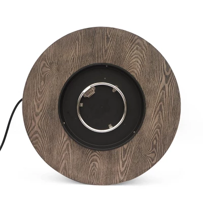 Senoia Outdoor Round Fire Pit With Tank Holder - Brown - Christopher Knight Home 10 Senoia Outdoor Round Fire Pit With Tank Holder - Brown - Christopher Knight Home - Image 8