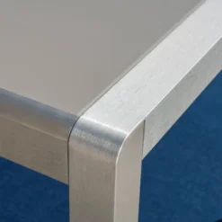 Cape Coral Rectangle Aluminum & Tempered Glass Dining Table - Silver/Gray - Christopher Knight Home 9 Cape Coral Rectangle Aluminum & Tempered Glass Dining Table - Silver/Gray - Christopher Knight Home -Outdoor Furniture Store GUEST 099d19f3 ee97 4828 a8c7 72a4436ad718