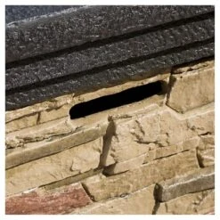 Chesney 19.50" MGO Gas Fire Column - Square - Natural Stone - Christopher Knight Home 6 Chesney 19.50" MGO Gas Fire Column - Square - Natural Stone - Christopher Knight Home -Outdoor Furniture Store GUEST 0abcb667 fe79 4ba3 8aee f053a954ed6f