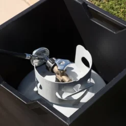 Anchorage 56" MGO Gas Fire Table With Concrete Tank Holder- Rectangular -Gray Wood - Christopher Knight Home -Outdoor Furniture Store GUEST 0af8c8bd 7767 49cb 8e74 baa0891d83cd