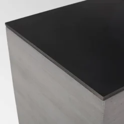 Langton Rectangular 40" Light Weight Concrete Gas Fire Pit Dark Gray - Christopher Knight Home -Outdoor Furniture Store GUEST 0cd46fdb 2e1e 4877 88a3 e7499a023629