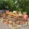 Atlantic 9pc Acacia Wood Dining Set - Christopher Knight Home 1 Atlantic 9pc Acacia Wood Dining Set - Christopher Knight Home -Outdoor Furniture Store GUEST 0ddbc8ac 6188 467a bad7 662bfbc89f9f