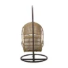 Malia Outdoor Wicker Hanging Chair With Stand Brown/Beige - Christopher Knight Home -Outdoor Furniture Store GUEST 0e1cf2dc 0661 462a a47d fdab7e263184