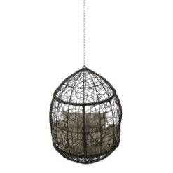 Castaic Indoor/Outdoor Wicker Hanging Chair With 8' Chain - Brown/Khaki - Christopher Knight Home 12 Castaic Indoor/Outdoor Wicker Hanging Chair With 8' Chain - Brown/Khaki - Christopher Knight Home -Outdoor Furniture Store GUEST 0e7270ae ca4c 40c3 8fe4 175ac9d4e4f3