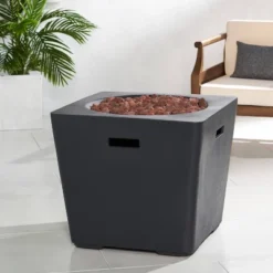 Elisson Outdoor 40000 BTU Light Weight Square Fire Pit Dark Gray - Christopher Knight Home 12 Elisson Outdoor 40000 BTU Light Weight Square Fire Pit Dark Gray - Christopher Knight Home -Outdoor Furniture Store GUEST 116a0af3 9e36 4a71 bbe6 6021ed2ea193