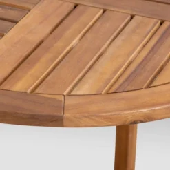 Ellie 3pc Acacia Wood Wicker Bistro Set - Brown/Beige - Christopher Knight Home -Outdoor Furniture Store GUEST 12a51421 f421 42d8 985c c5ccb469b9e2