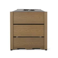 Archie Outdoor Rectangle Fire Pit - Brown - Christopher Knight Home -Outdoor Furniture Store GUEST 15a849ae 9eba 442d b63e 8b2a5ecff024