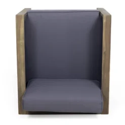 Linwood 2pk Outdoor Acacia Wood Club Chairs With Wicker Accents - Gray/Dark Gray - Christopher Knight Home 15 Linwood 2pk Outdoor Acacia Wood Club Chairs With Wicker Accents - Gray/Dark Gray - Christopher Knight Home -Outdoor Furniture Store GUEST 15e87202 8eba 46de aa6a 70ed2f6e6f5f