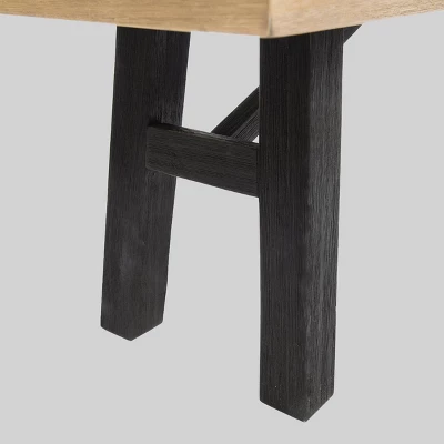 Bettina Acacia Wood Patio Bench - Gray - Christopher Knight Home 4 Bettina Acacia Wood Patio Bench - Gray - Christopher Knight Home - Image 2