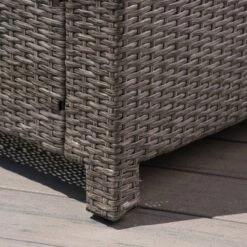 Puerta Wicker Loveseat Gray/Black - Christopher Knight Home -Outdoor Furniture Store GUEST 172a9607 57bf 43fb b881 bbac3df894ed