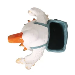 Christopher Knight Home 17" Wide Forgey Concrete Outdoor Novelty Goose Planter White/Blue -Outdoor Furniture Store GUEST 17e50b93 0198 48f9 b4f5 b3af24b1c272