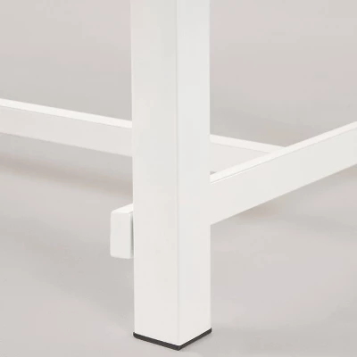 Carlisle Rectangle Acacia And Iron Patio Dining Table - Christopher Knight Home 7 Carlisle Rectangle Acacia And Iron Patio Dining Table - Christopher Knight Home - Image 5