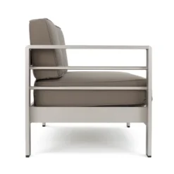 Salome 4pc Fabric Patio Chat Set - Khaki - Christopher Knight Home 10 Salome 4pc Fabric Patio Chat Set - Khaki - Christopher Knight Home -Outdoor Furniture Store GUEST 1bba8114 91d5 4d7f aba3 51e2bdefc101