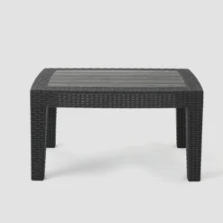 Daytona 4pc Faux Wicker Chat Set - Charcoal - Christopher Knight Home 9 Daytona 4pc Faux Wicker Chat Set - Charcoal - Christopher Knight Home -Outdoor Furniture Store GUEST 1c18a578 a5af 404c a243 d69800558d66