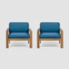 Santa Ana 2pk Acacia Wood Club Chairs Teak/Dark Teal - Christopher Knight Home 2 Santa Ana 2pk Acacia Wood Club Chairs Teak/Dark Teal - Christopher Knight Home -Outdoor Furniture Store GUEST 1d93d94e e795 45ac 9e4b 5a1f3d8cbdd0