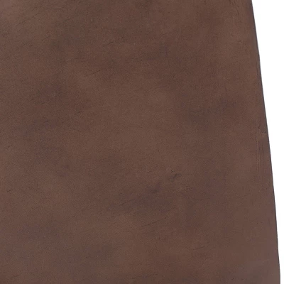 Abney Outdoor Light Weight Concrete Square Side Table Brown - Christopher Knight Home 3 Abney Outdoor Light Weight Concrete Square Side Table Brown - Christopher Knight Home