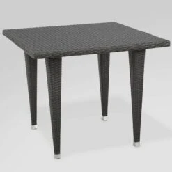 Celeste 5pc Wicker Dining Set - Gray/Light Gray - Christopher Knight Home -Outdoor Furniture Store GUEST 1fe63980 e596 4482 9683 a6ce24448c47