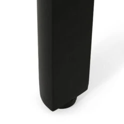 Doheny Rectangular Outdoor Aluminum Dining Table Natural/Black - Christopher Knight Home