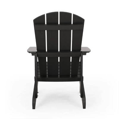 Culver Outdoor Faux Wood Adirondack Chair - Christopher Knight Home 6 Culver Outdoor Faux Wood Adirondack Chair - Christopher Knight Home - Image 4