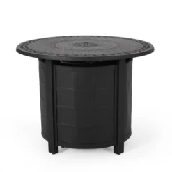 Amaya 5pc Outdoor 4 Wicker Swivel Chair & Fire Pit Set - Dark Brown/Beige/Matte Black - Christopher Knight Home 28 Amaya 5pc Outdoor 4 Wicker Swivel Chair & Fire Pit Set - Dark Brown/Beige/Matte Black - Christopher Knight Home -Outdoor Furniture Store GUEST 231cad94 0799 4463 86d5 abb259e55e9b