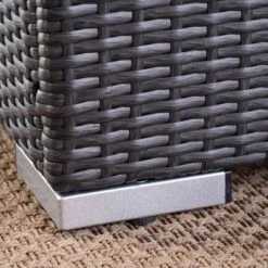 Santa Rosa 9pc Wicker Sectional Sofa Set - Gray/Silver - Christopher Knight Home -Outdoor Furniture Store GUEST 234a7ab3 1743 4c5e 8f5f 7f2c06c78e2f