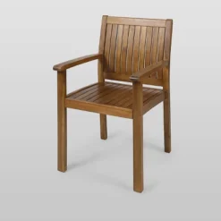 Karen 5pc Acacia Dining Set - Teak - Christopher Knight Home -Outdoor Furniture Store GUEST 23731c1d 686e 479b a1db 46eaaa95f85d