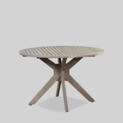 Avoca 5pc Acacia Wood And Wicker Dining Set - Gray - Christopher Knight Home -Outdoor Furniture Store GUEST 24176d7e 7aa5 4e58 9ebc fbda902a7004