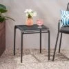 Boston Iron Modern Side Table - Christopher Knight Home -Outdoor Furniture Store GUEST 27782780 15e0 49b4 beff 1c9d768129d8
