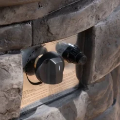 Maison 5pc Acacia Wood And Light Weight Concrete Adirondack Chair And Fire Pit Set - Gray - Christopher Knight Home -Outdoor Furniture Store GUEST 2b2469c9 6887 4bd7 b57f 84c3dacc8a6c