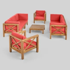 Brava 9pc Acaia Wood Patio Conversation Set - Christopher Knight Home 19 Brava 9pc Acaia Wood Patio Conversation Set - Christopher Knight Home -Outdoor Furniture Store GUEST 2bde9c90 a1c8 45d6 898c 707f6ba75ab9