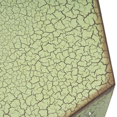 Eliana 2pc Sunburst Outdoor Patio Iron Side Table - Crackle Teal - Christopher Knight Home 8 Eliana 2pc Sunburst Outdoor Patio Iron Side Table - Crackle Teal - Christopher Knight Home - Image 6