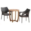 Clement 3pc Acacia And Wicker Bistro Set - Teak/Brown - Christopher Knight Home 1 Clement 3pc Acacia And Wicker Bistro Set - Teak/Brown - Christopher Knight Home -Outdoor Furniture Store GUEST 2e5566bb edba 4d30 8a5b d99f6c02eba3