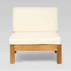 Brava 4pc Acacia Modular Sofa And Table Set - Teak/Beige - Christopher Knight Home 12 Brava 4pc Acacia Modular Sofa And Table Set - Teak/Beige - Christopher Knight Home -Outdoor Furniture Store GUEST 2e836f23 f30f 4b40 b5d5 2cc54255976a