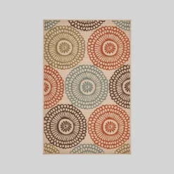 Seastar Medallion Outdoor Rug Ivory - Christopher Knight Home -Outdoor Furniture Store GUEST 304847d9 d70e 4717 8db1 58486b9cc056