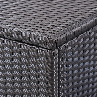 Cordoba 6pc Wicker Conversation Set - Brown/Tan - Christopher Knight Home 6 Cordoba 6pc Wicker Conversation Set - Brown/Tan - Christopher Knight Home - Image 4