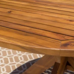 Stamford Round Acacia Wood Outdoor Patio Dining Table - Teak - Christopher Knight Home 10 Stamford Round Acacia Wood Outdoor Patio Dining Table - Teak - Christopher Knight Home -Outdoor Furniture Store GUEST 365a08c4 a238 49af 8280 52ce3d47a9d1 1