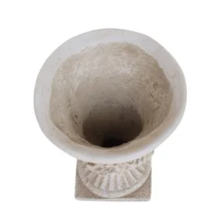 20" Wide Planter Calliope Lightweight Concrete Patio Urn White - Christopher Knight Home -Outdoor Furniture Store GUEST 367f8560 b025 4c8f aa2d 06320045e476