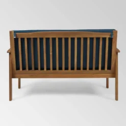 Carolina 8pc Acacia Wood Sofa Set - Brown Patina/Dark Teal - Christopher Knight Home -Outdoor Furniture Store GUEST 39cd0413 b868 4869 b8ff 144f258ebdb2