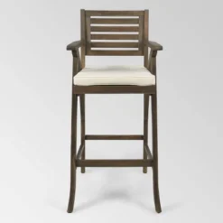 Hermosa 4pk Acacia Wood Patio Barstools - Christopher Knight Home -Outdoor Furniture Store GUEST 39cd7c8f edf3 4280 946d 97e9f1974007