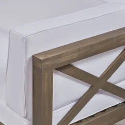 Brava 8pc Acacia Wood Sectional Sofa Set - Christopher Knight Home 11 Brava 8pc Acacia Wood Sectional Sofa Set - Christopher Knight Home -Outdoor Furniture Store GUEST 3a35fb4f c466 4e00 957d b9f071e1c78d