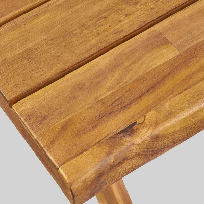 Eaglewood Acacia Wood Bench - Teak - Christopher Knight Home 4 Eaglewood Acacia Wood Bench - Teak - Christopher Knight Home - Image 2