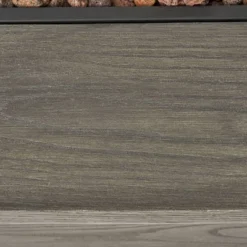 Anchorage Outdoor 50000 BTU Light Weight Concrete Rectangular Fire Pit Wood Pattern Gray - Christopher Knight Home -Outdoor Furniture Store GUEST 3e4282ea 62c6 43a4 8c1e a3cc27068780