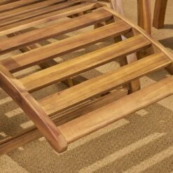 Sunview 3pc Acacia Wood Recliner Rocking Chair Set - Teak - Christopher Knight Home -Outdoor Furniture Store GUEST 3e74276e 8514 4073 b210 4259e398d21a